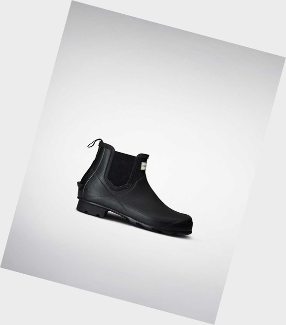 Women's Hunter Norris Technical Chelsea Boots Black | 5716043-TK