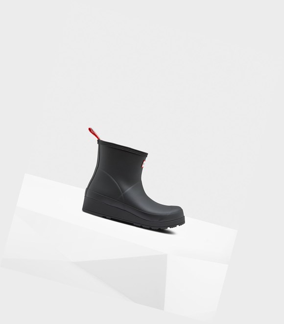 Women's Hunter Original Insulated Short Rain Play Boots Black | 6903821-JY