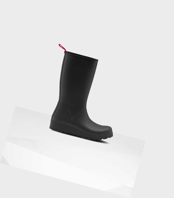 Women's Hunter Original Insulated Tall Play Boots Black | 3478916-ZE