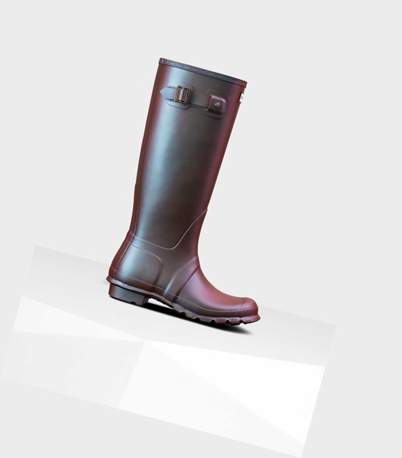 Women's Hunter Original Nebula Wellington Tall Boots Blue | 7652438-HJ