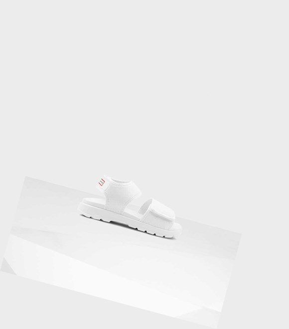 Women's Hunter Original Outdoor Walking Sandals White | 4589623-PW