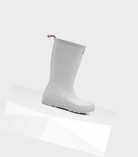 Women's Hunter Original Play Wellington Tall Boots Grey | 2748013-RQ