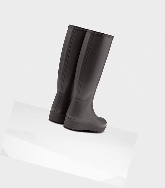 Women's Hunter Refined Slim Fit Tall Tall Boots Grey | 2658304-LO