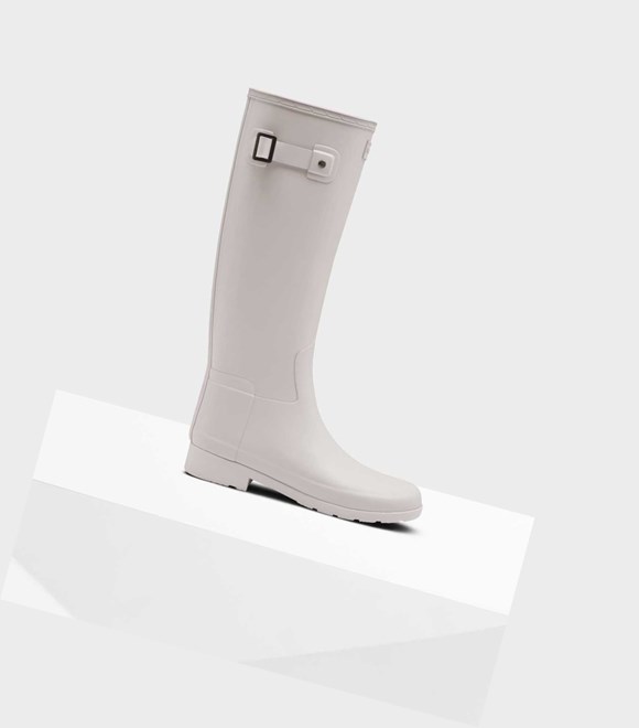 Women's Hunter Refined Slim Fit Wellington Tall Boots Grey | 0698214-QB