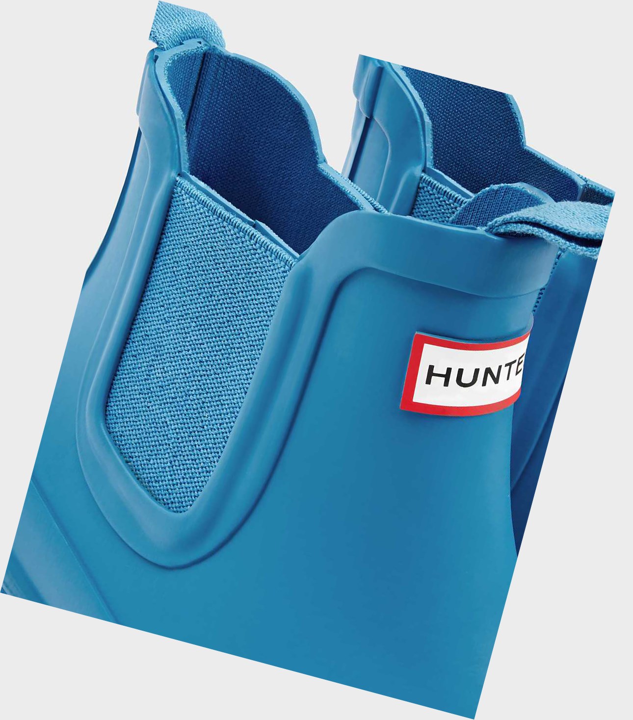 Kids' Hunter Original Big Chelsea Boots Blue | 4057829-FB