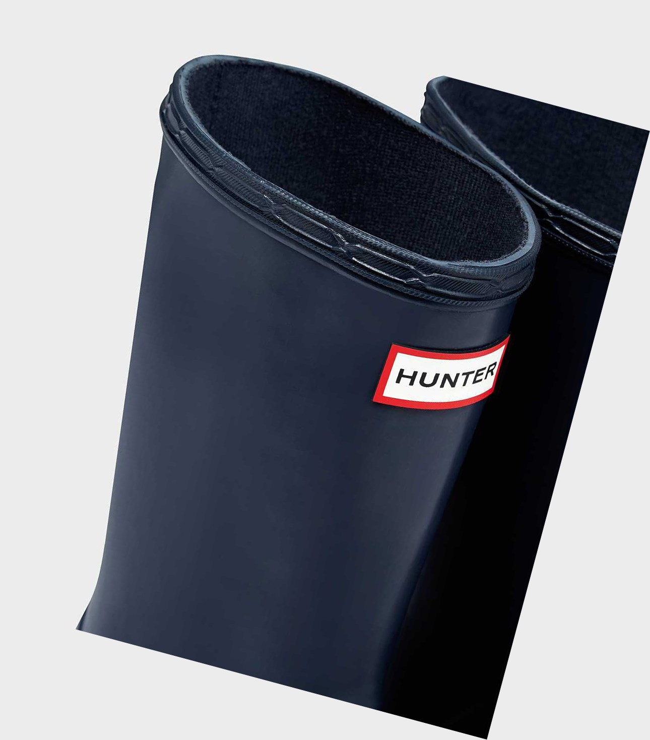 Kids' Hunter Original First Classic Wellington Short Boots Navy | 0825673-VJ