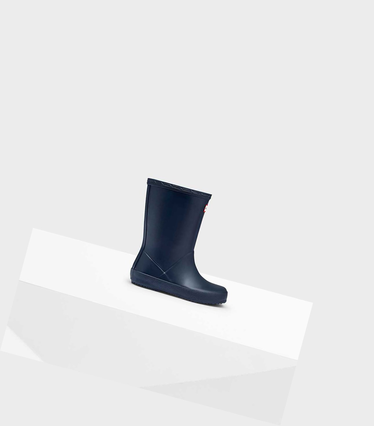 Kids\' Hunter Original First Classic Wellington Short Boots Navy | 0825673-VJ