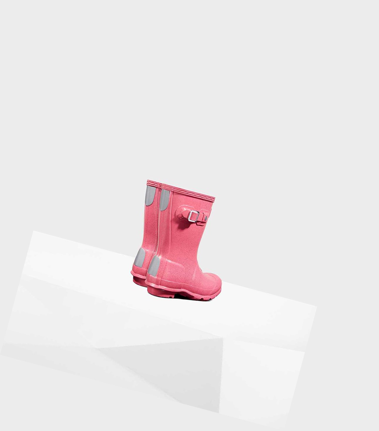 Kids' Hunter Original Little Starcloud Wellington Short Boots Pink | 1905873-BY