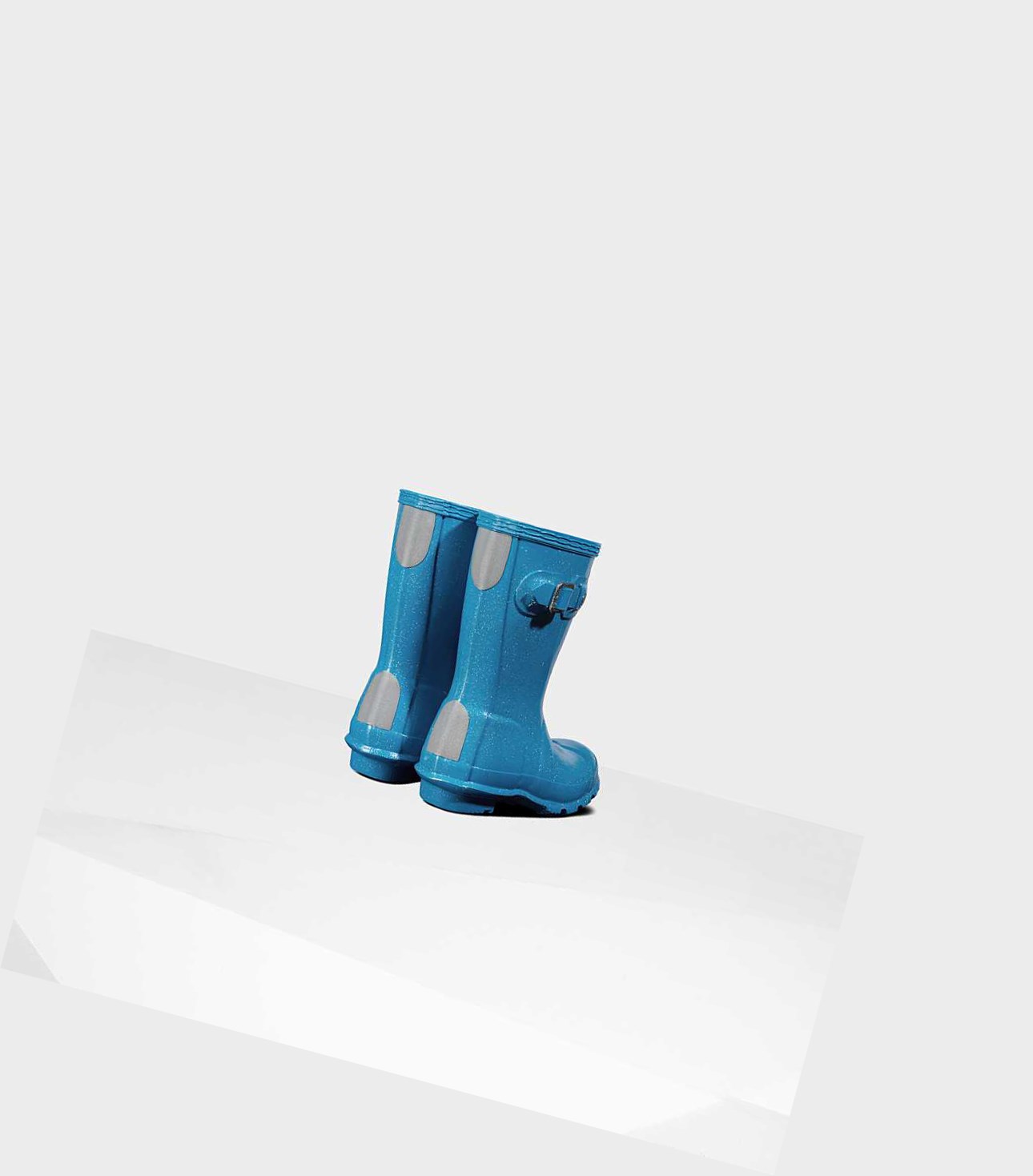 Kids' Hunter Original Little Starcloud Wellington Short Boots Blue | 7359160-UC