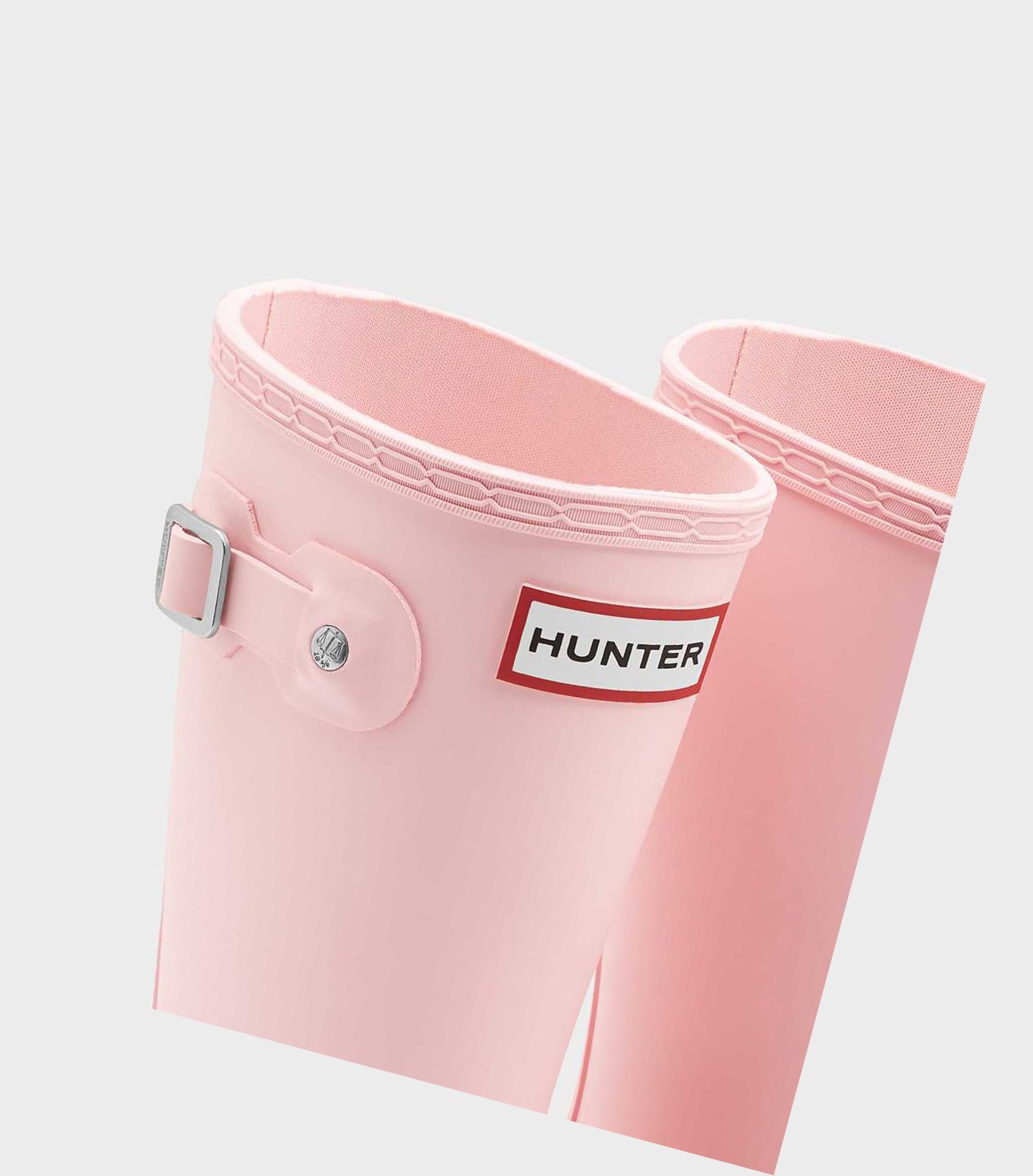 Kids' Hunter Original Wellington Short Boots Pink | 8620435-IA