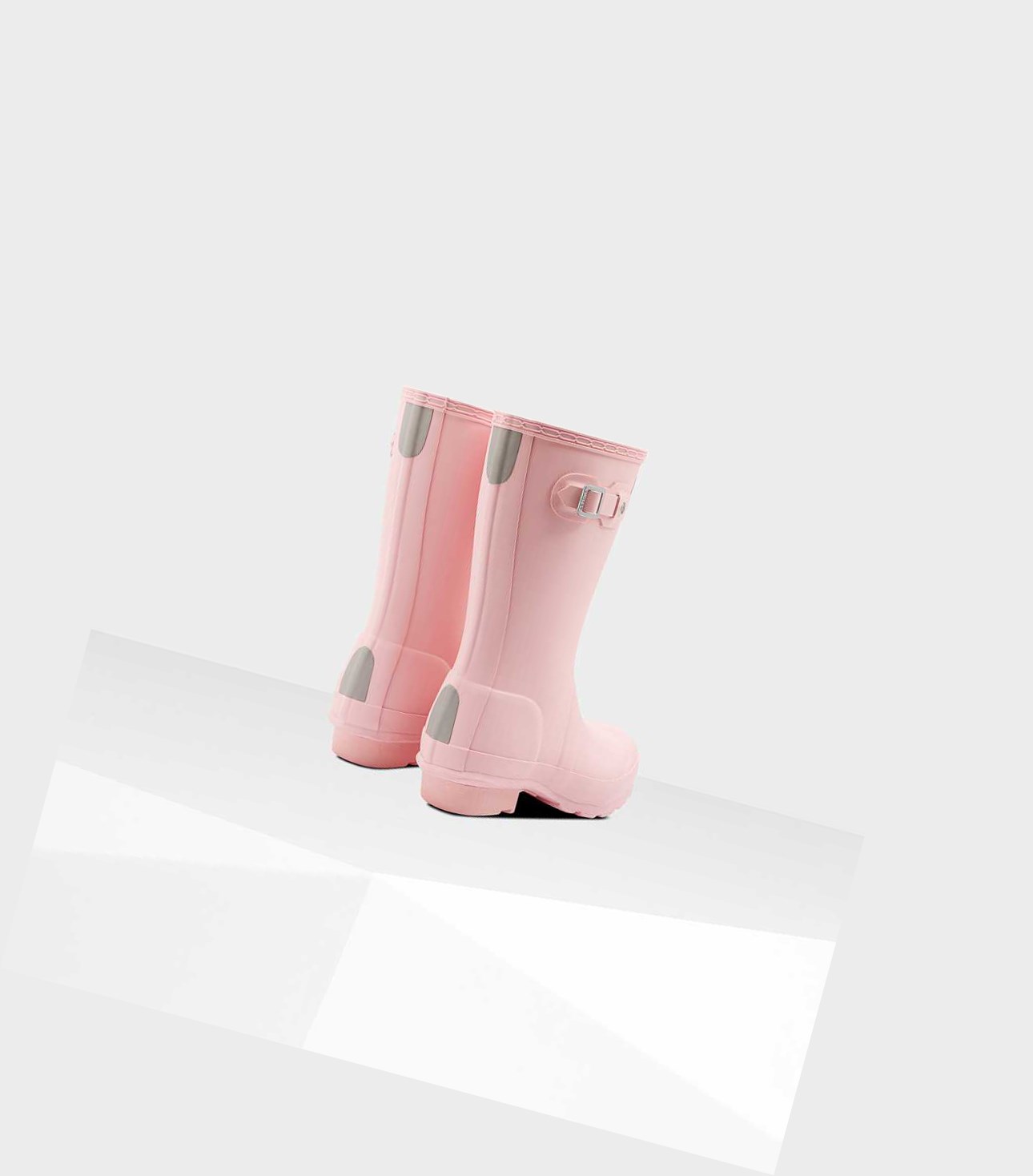 Kids' Hunter Original Wellington Short Boots Pink | 8620435-IA