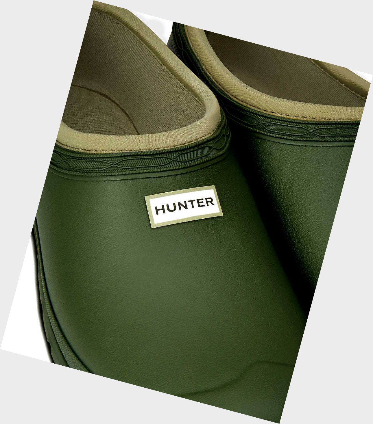 Men's Hunter Gardener Clogs Green | 3906751-IL
