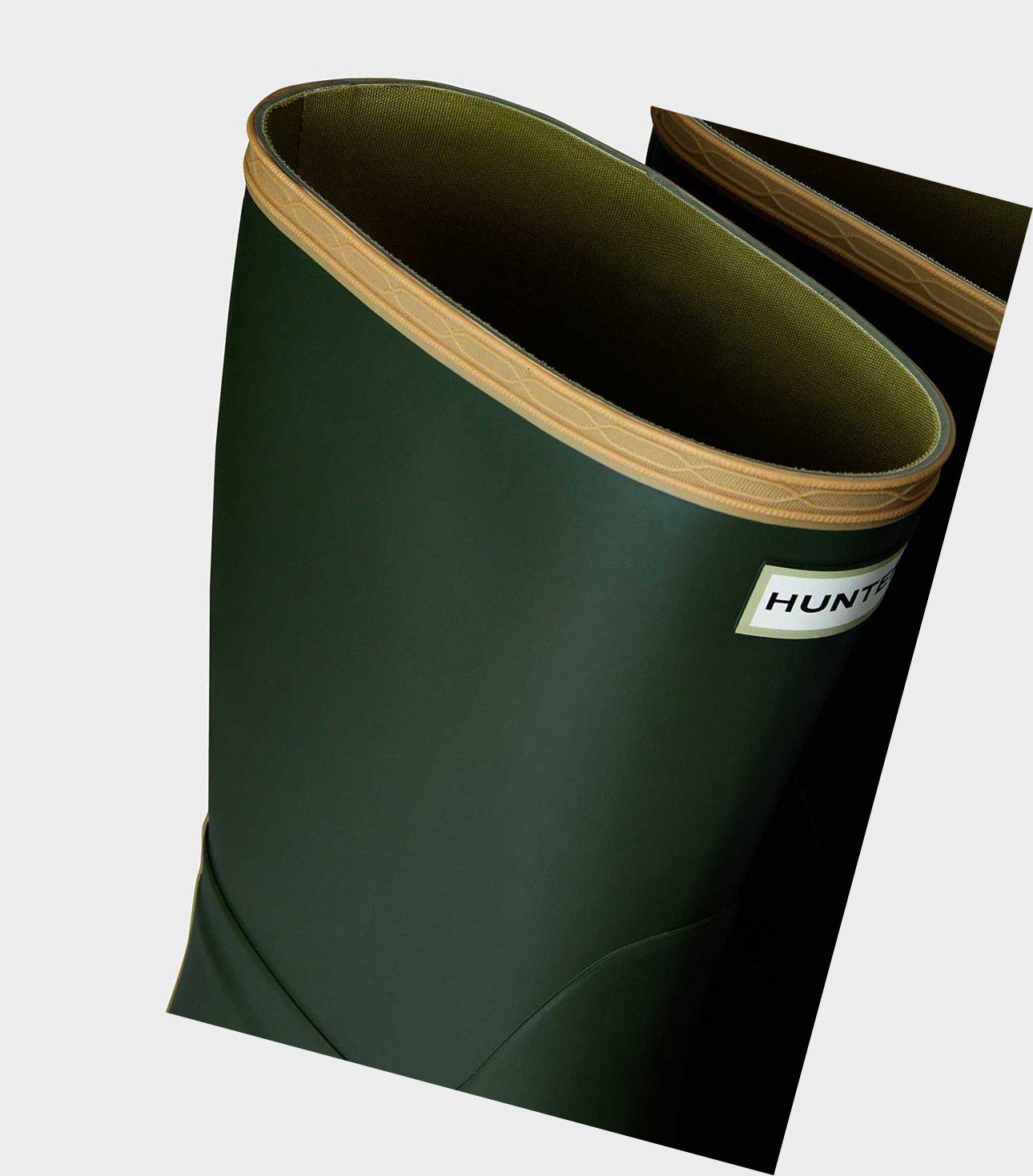 Men's Hunter Gardener Wellington Tall Boots Green | 2740865-YV