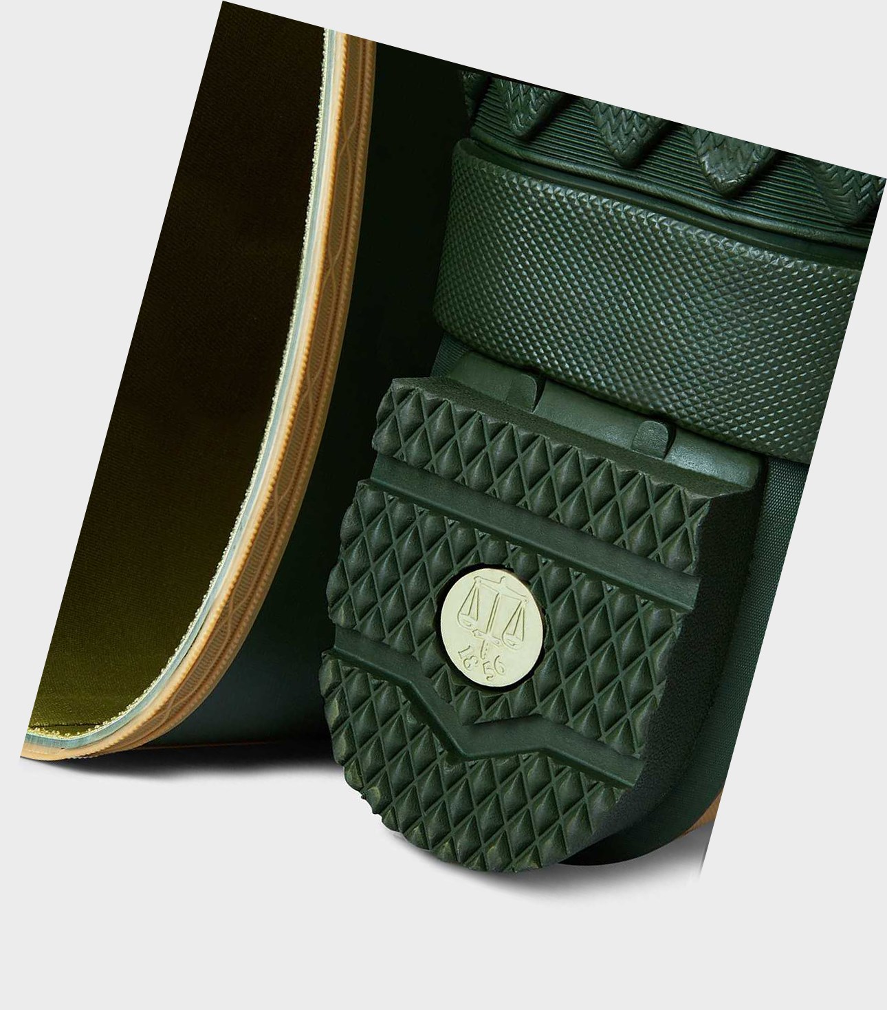 Men's Hunter Gardener Wellington Tall Boots Green | 2740865-YV