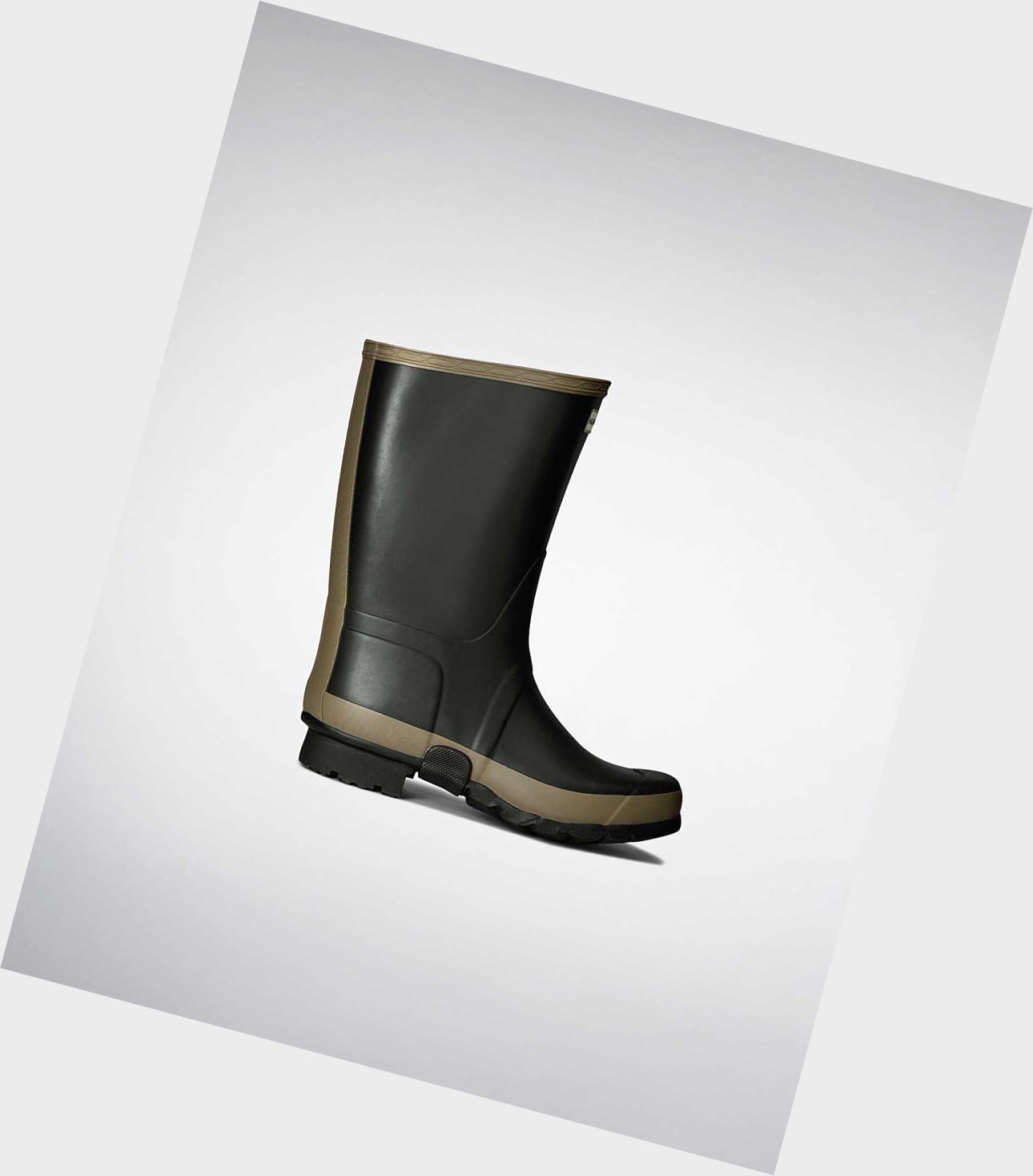 Men's Hunter Gardener Wellington Tall Boots Green | 9672431-IO