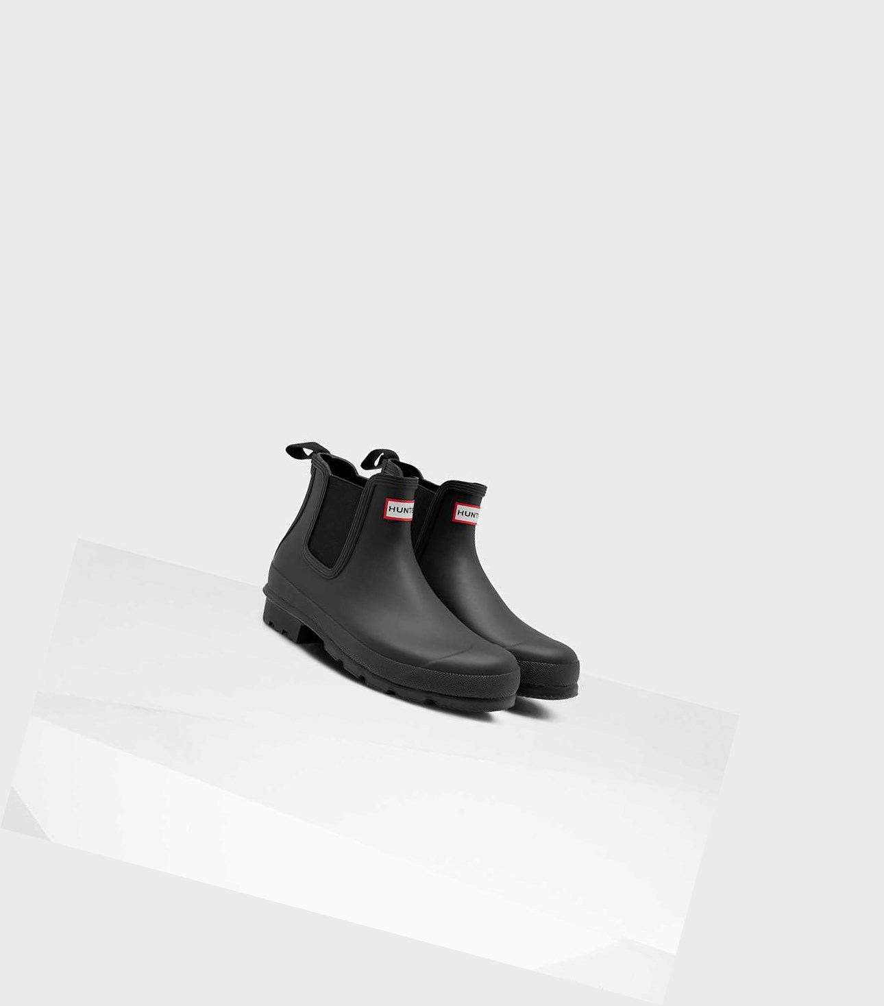 Men's Hunter Original Chelsea Boots Black | 7506248-RQ