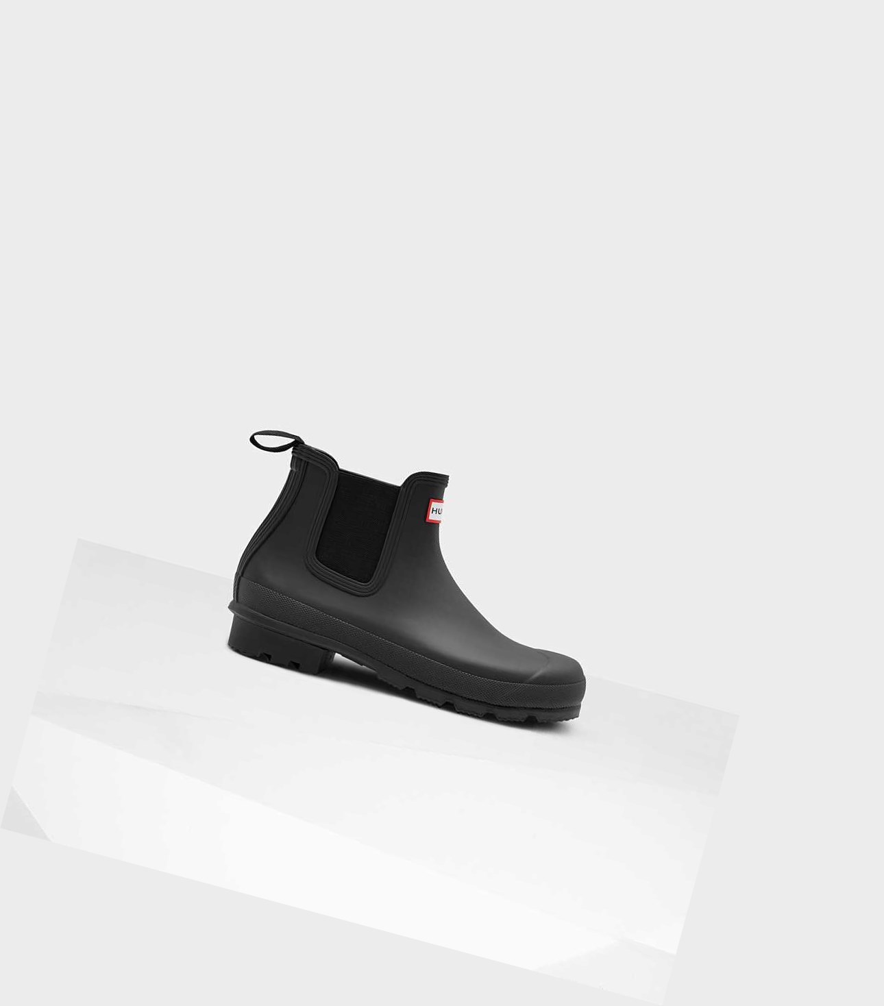 Men\'s Hunter Original Chelsea Boots Black | 7506248-RQ