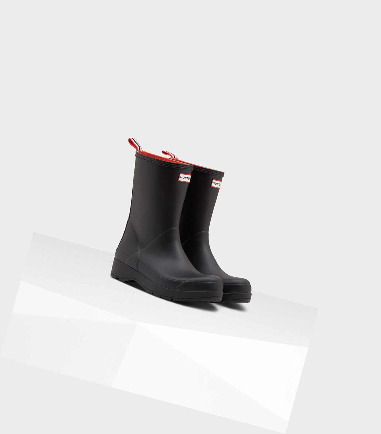 Men's Hunter Original Insulated Mid-Height Play Boots Black | 7621385-XL