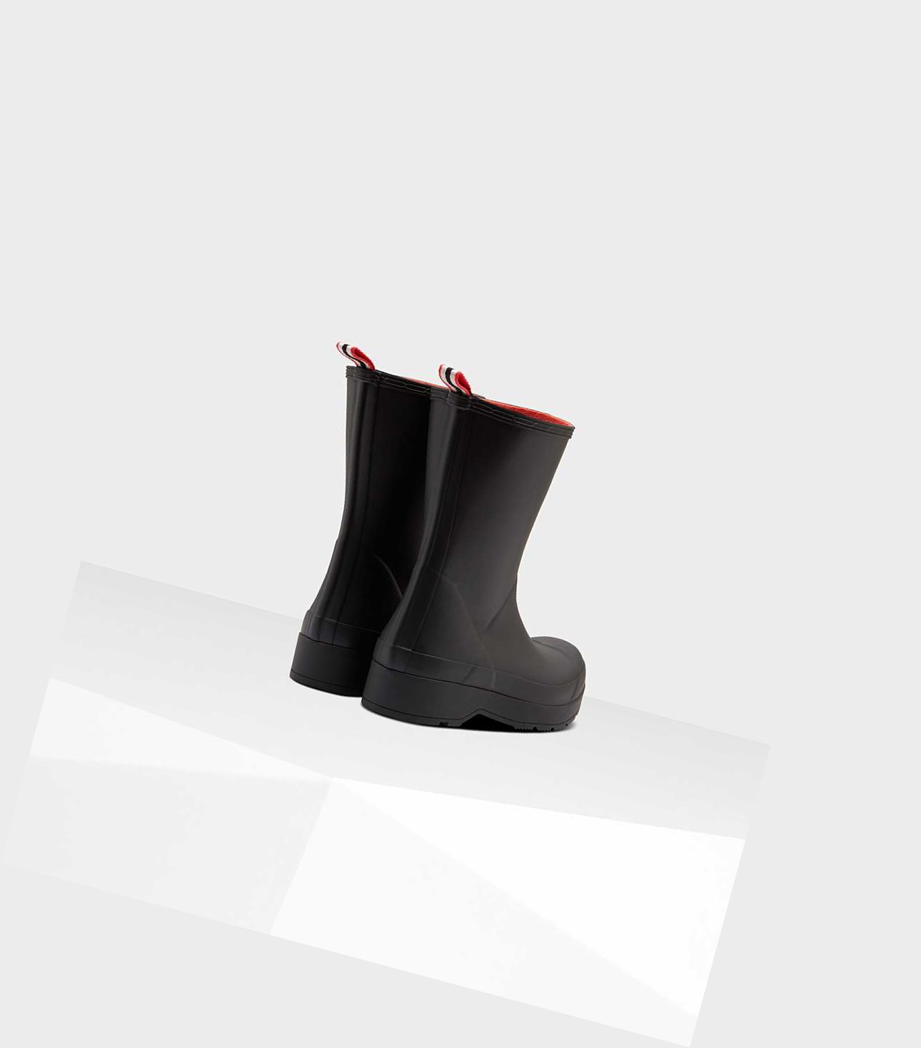 Men's Hunter Original Insulated Mid-Height Play Boots Black | 7621385-XL