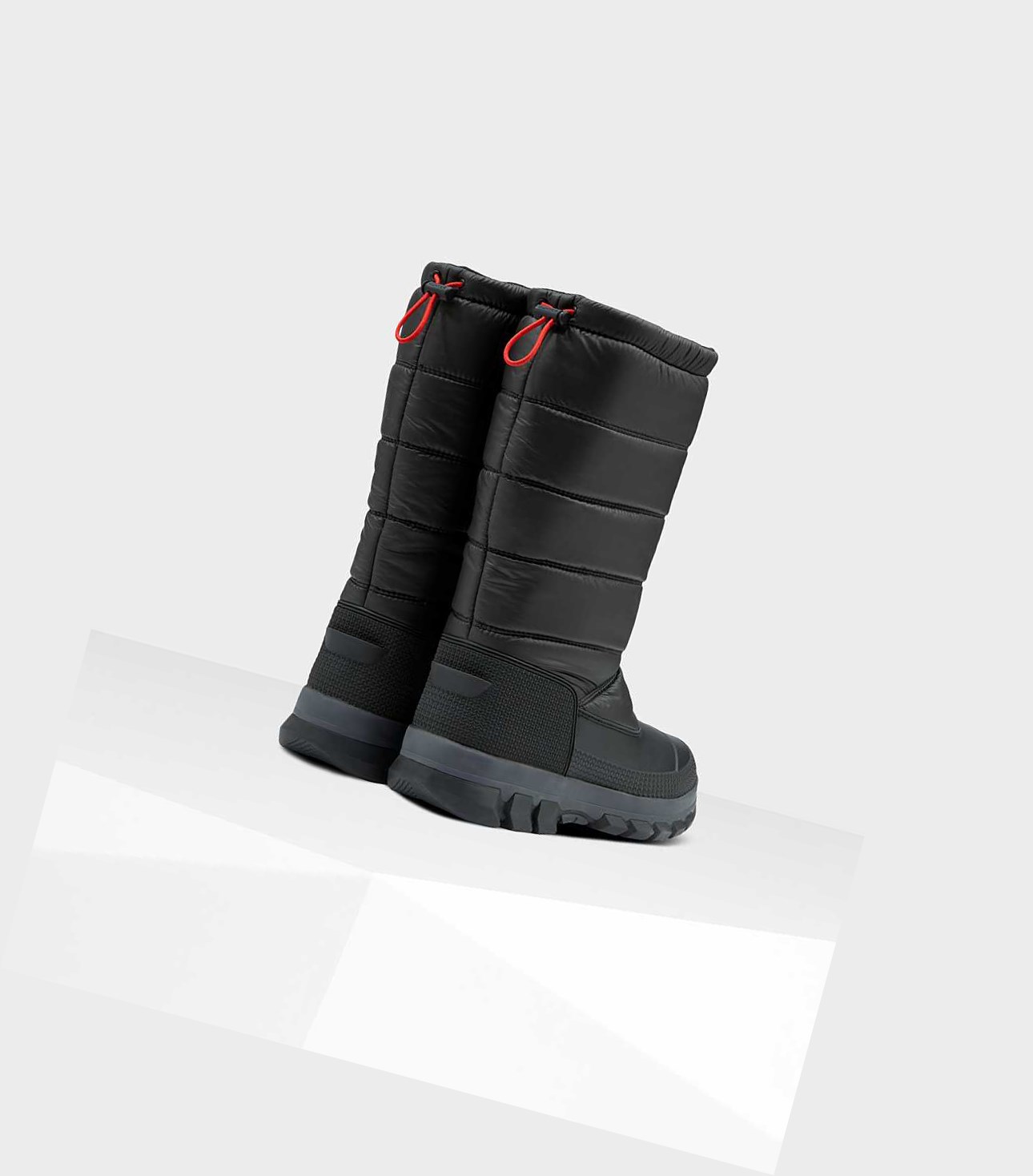 Men's Hunter Original Insulated Tall Snow Boots Black | 2716534-MW