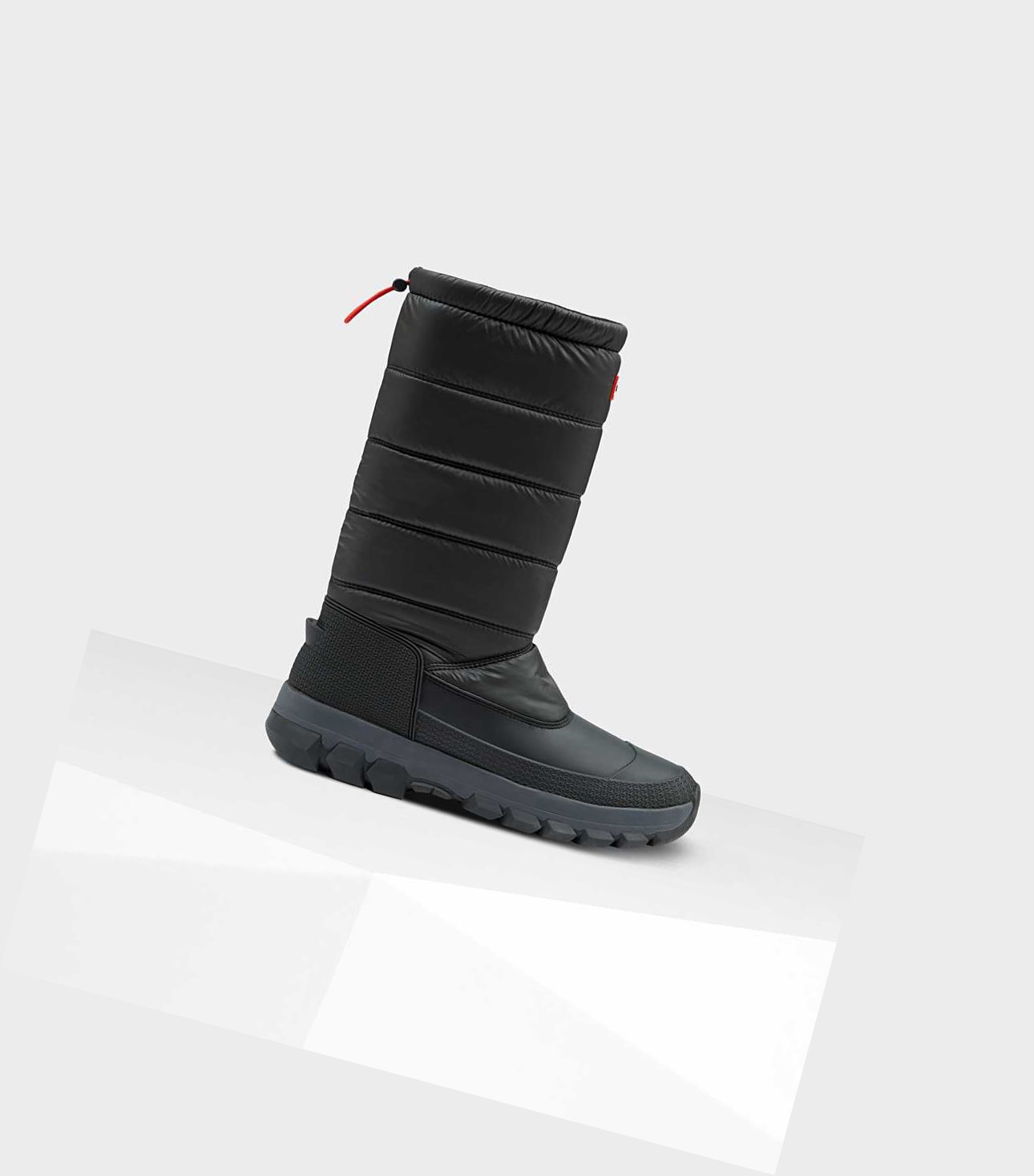 Men\'s Hunter Original Insulated Tall Snow Boots Black | 2716534-MW