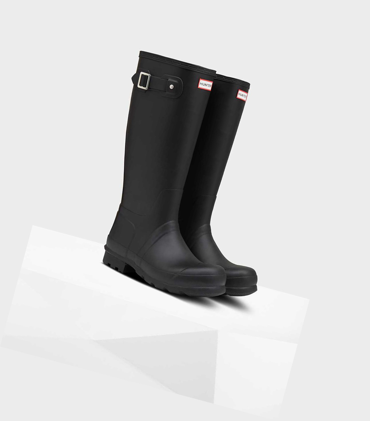 Men's Hunter Original Tall Insulated Winter Boots Black | 0963547-AX