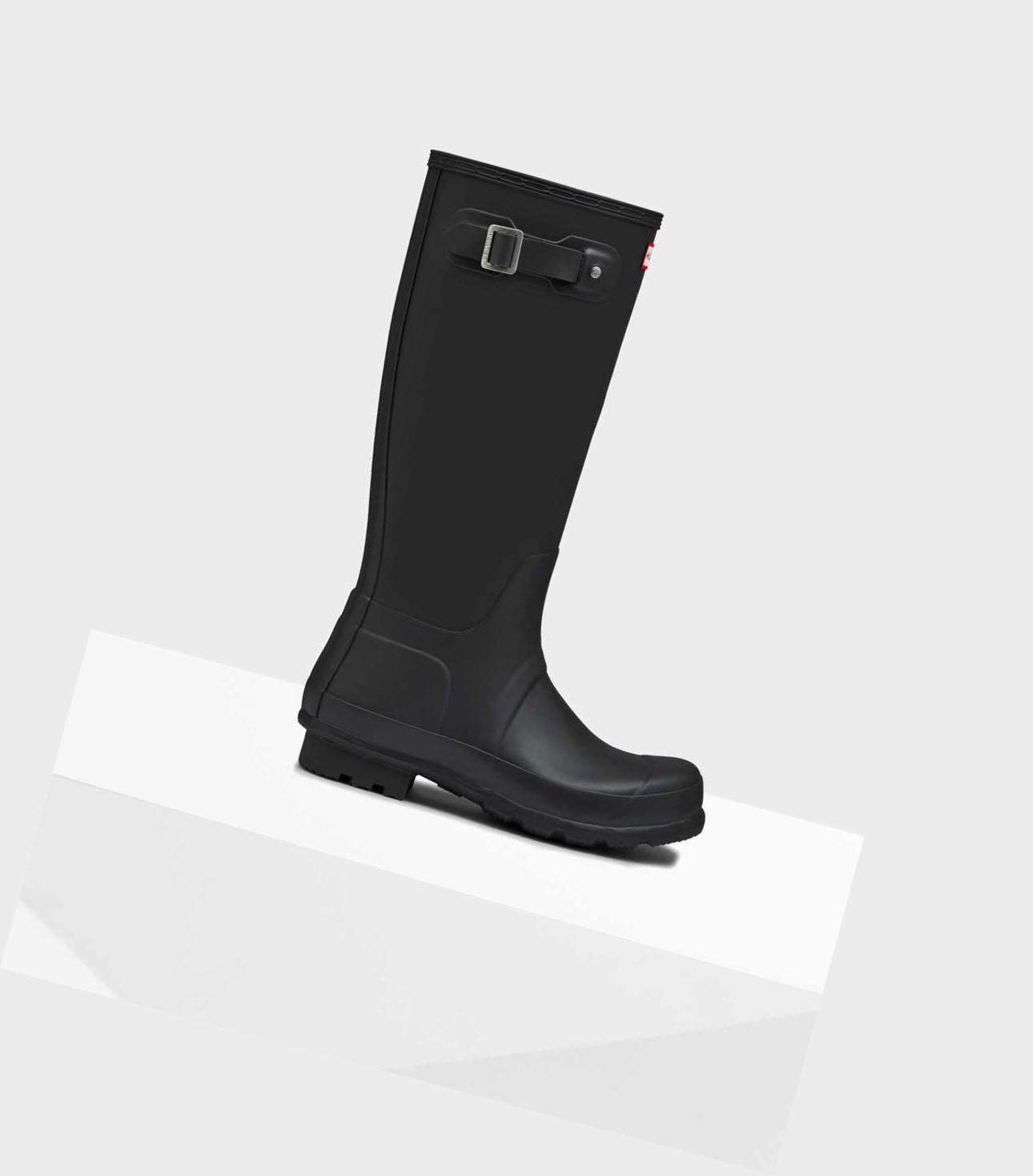 Men\'s Hunter Original Wellington Tall Boots Black | 3758021-AG