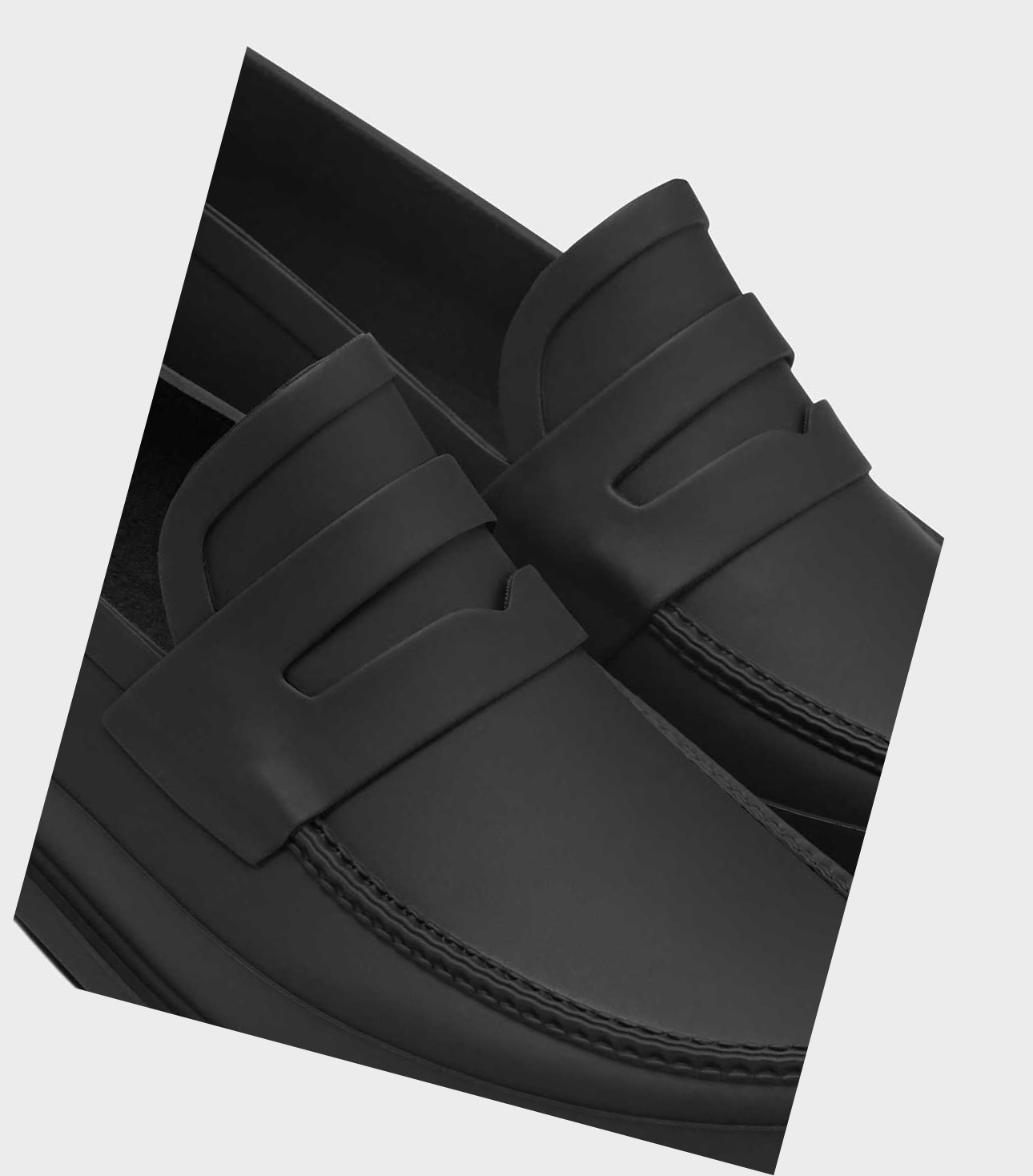Men's Hunter Refined Penny Loafers Black | 3087562-CK