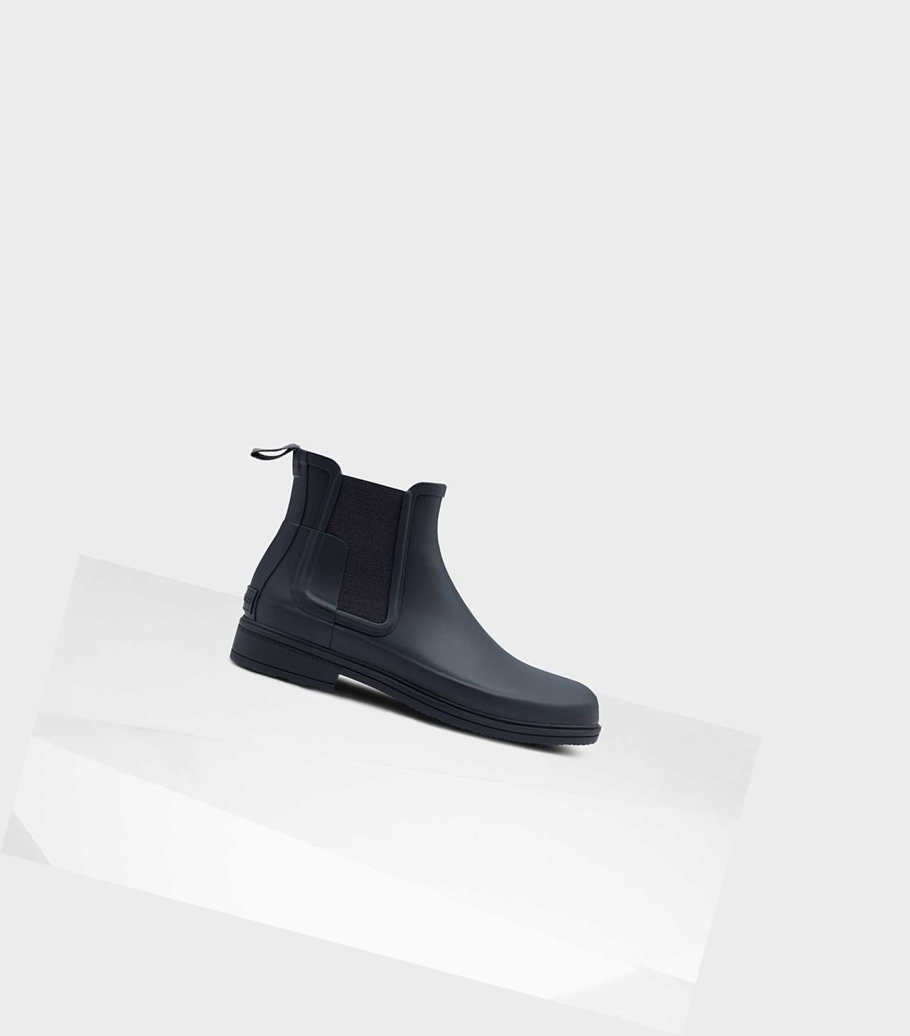 Men\'s Hunter Refined Slim Fit Chelsea Boots Navy | 0749613-HT