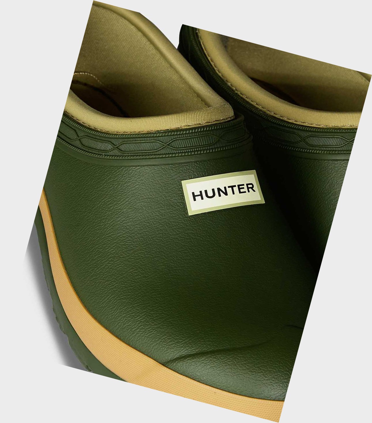 Women's Hunter Gardener Technical Clogs Green | 3406812-RI