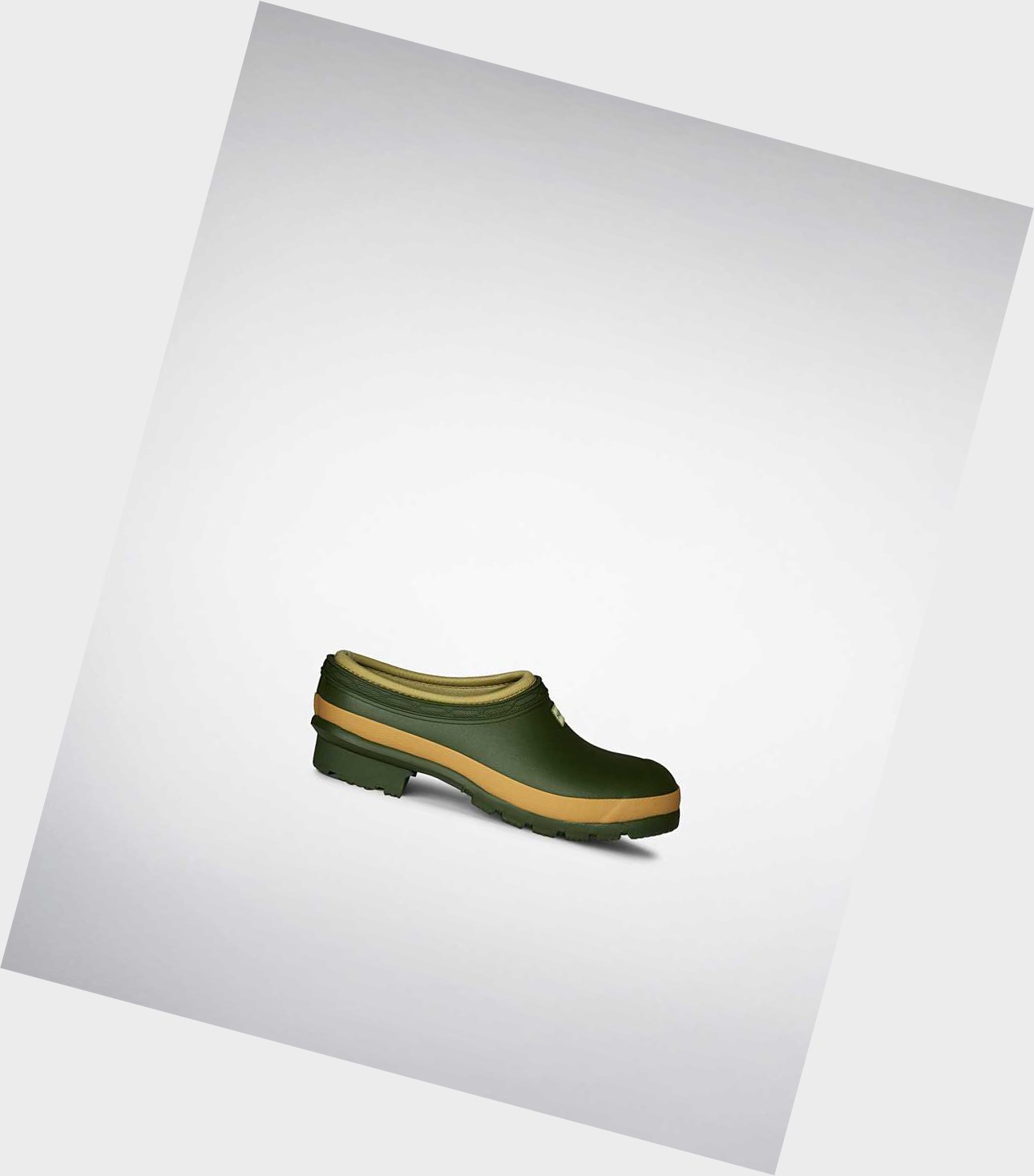 Women\'s Hunter Gardener Technical Clogs Green | 3406812-RI