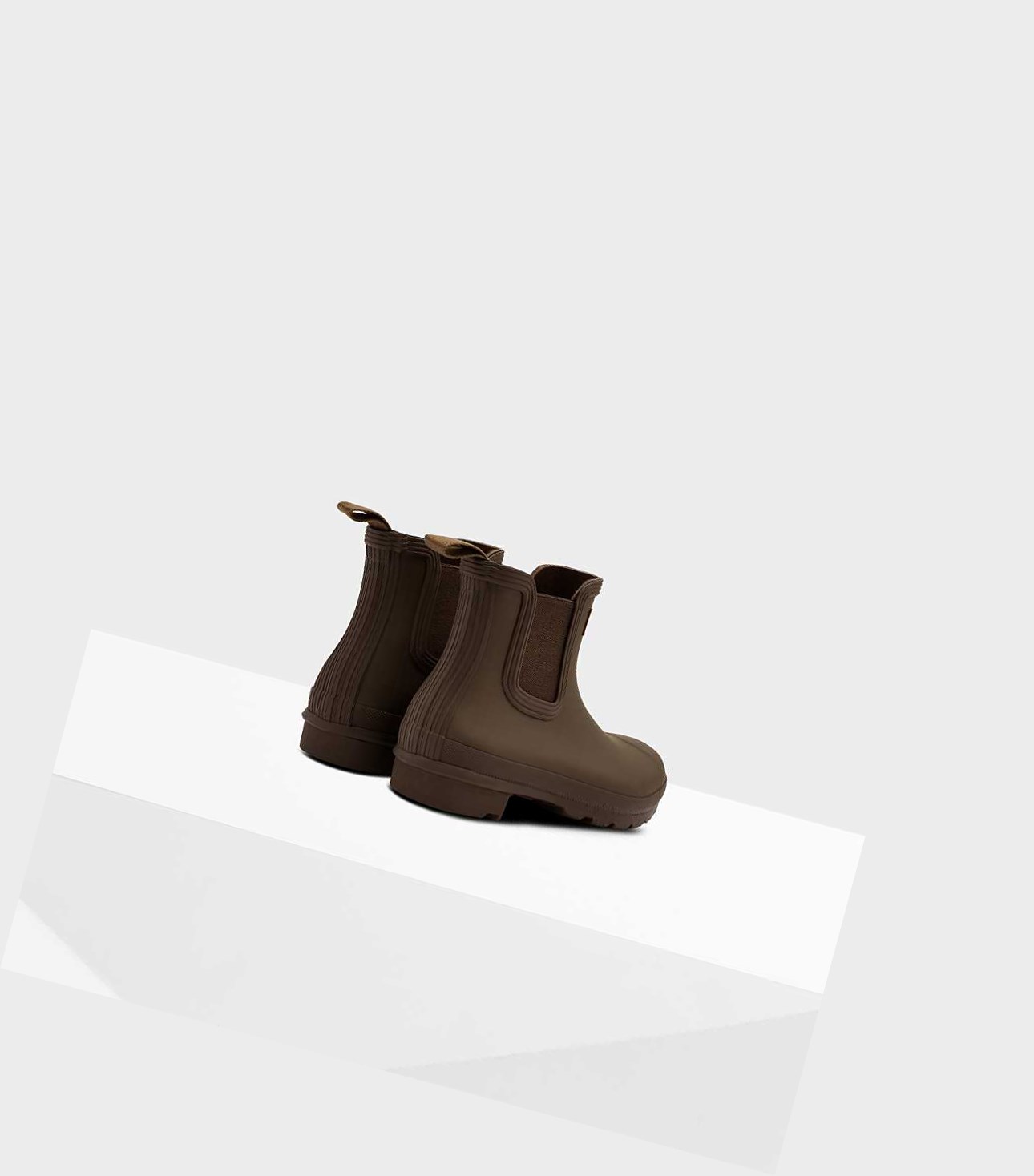 Women's Hunter Original Chelsea Boots Brown | 2314605-QS