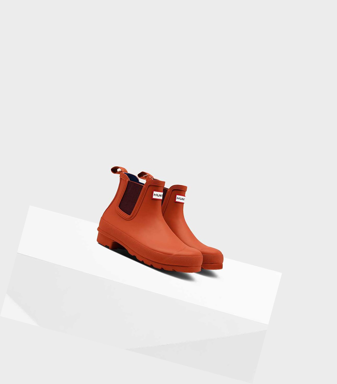 Women's Hunter Original Chelsea Boots Red | 4783906-AC