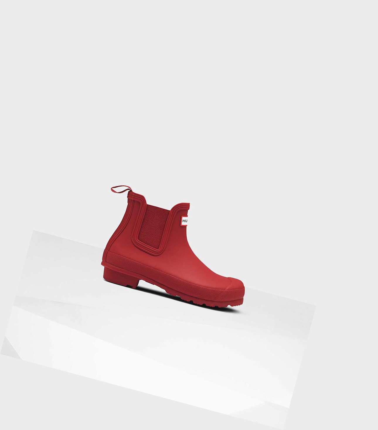 Women\'s Hunter Original Chelsea Boots Red | 7064951-EJ