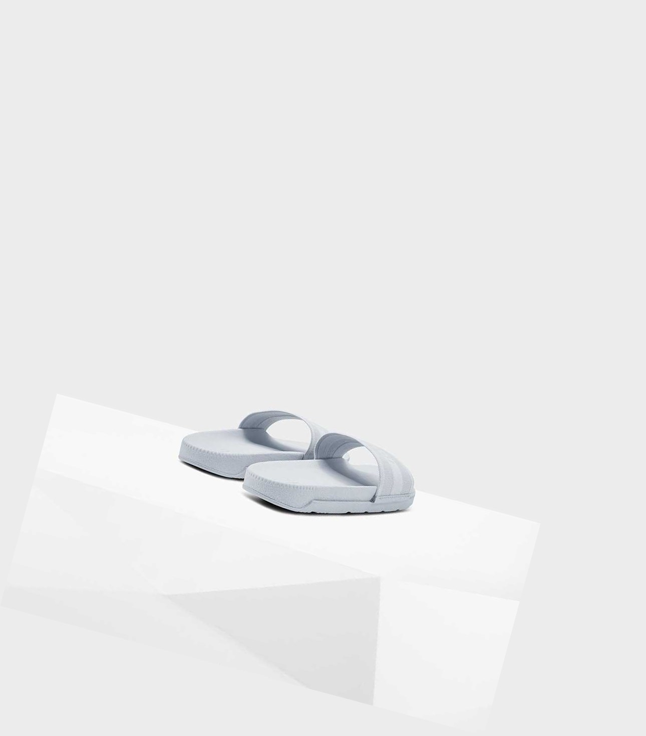Women's Hunter Original Elastic Slides Grey | 4268753-YD