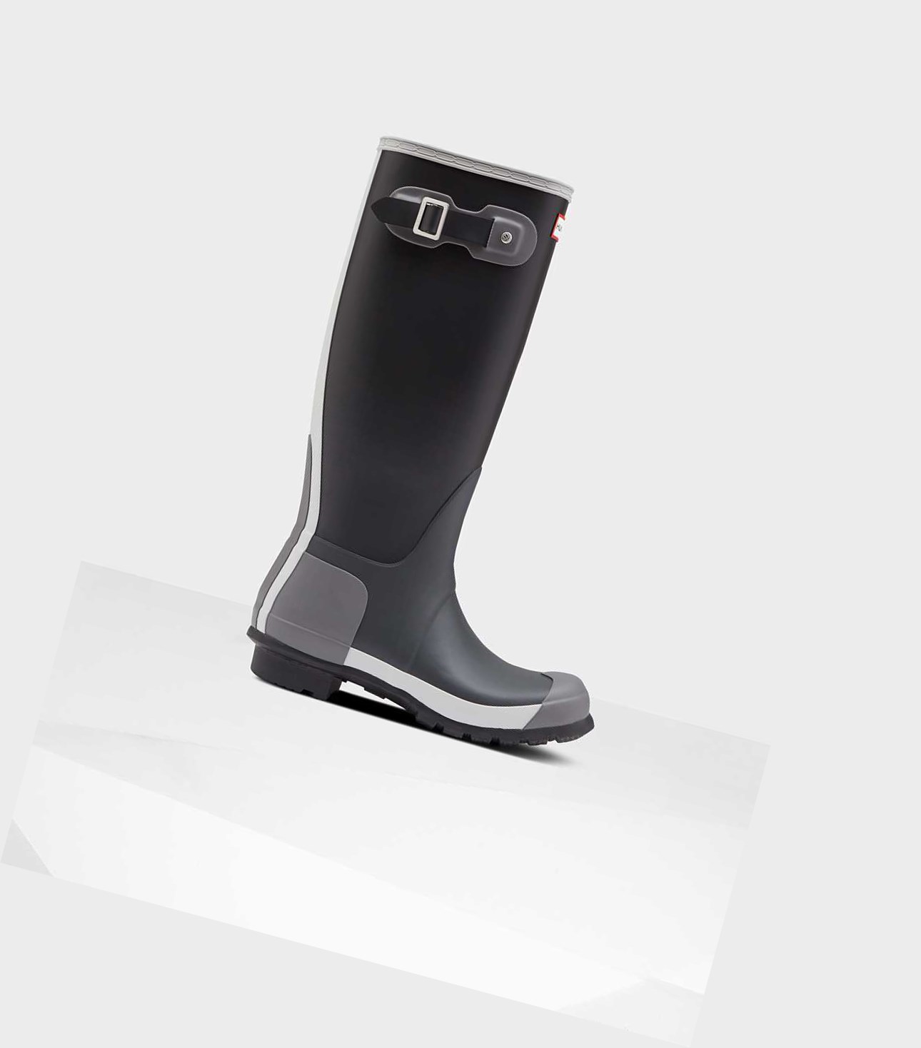 Women\'s Hunter Original Inside Out Wellington Tall Boots Black | 2894175-RN