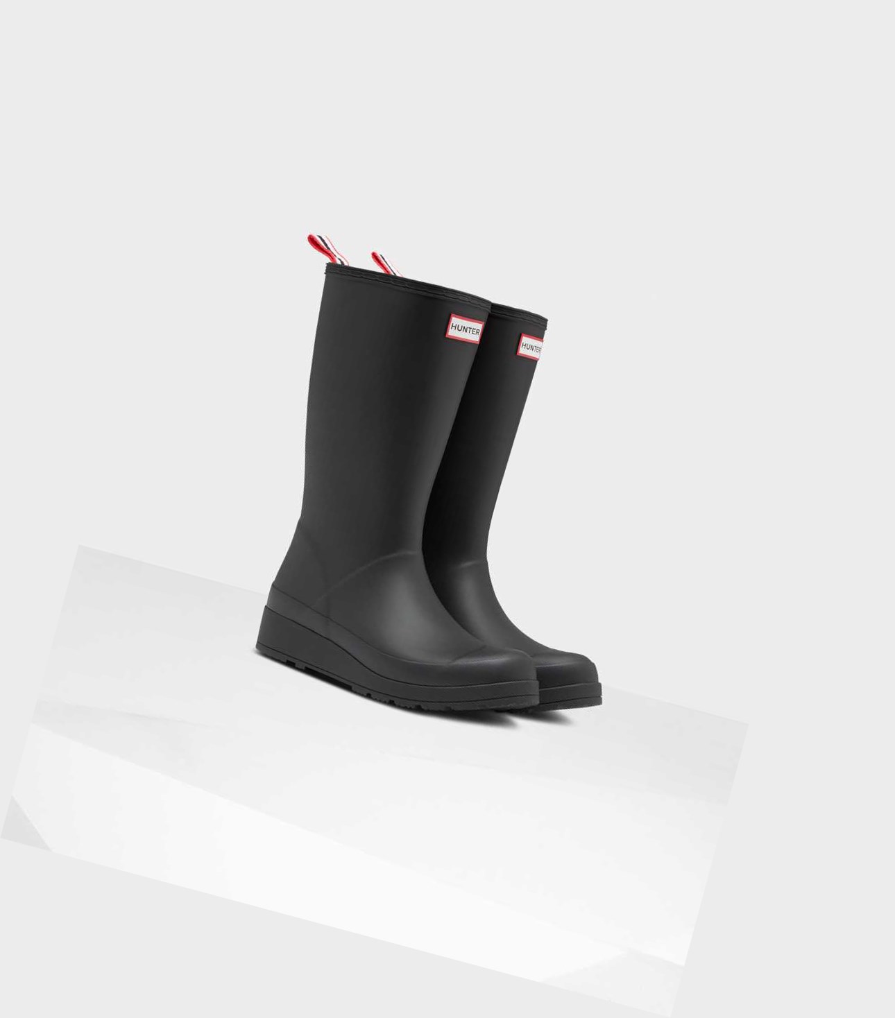 Women's Hunter Original Insulated Tall Play Boots Black | 3478916-ZE