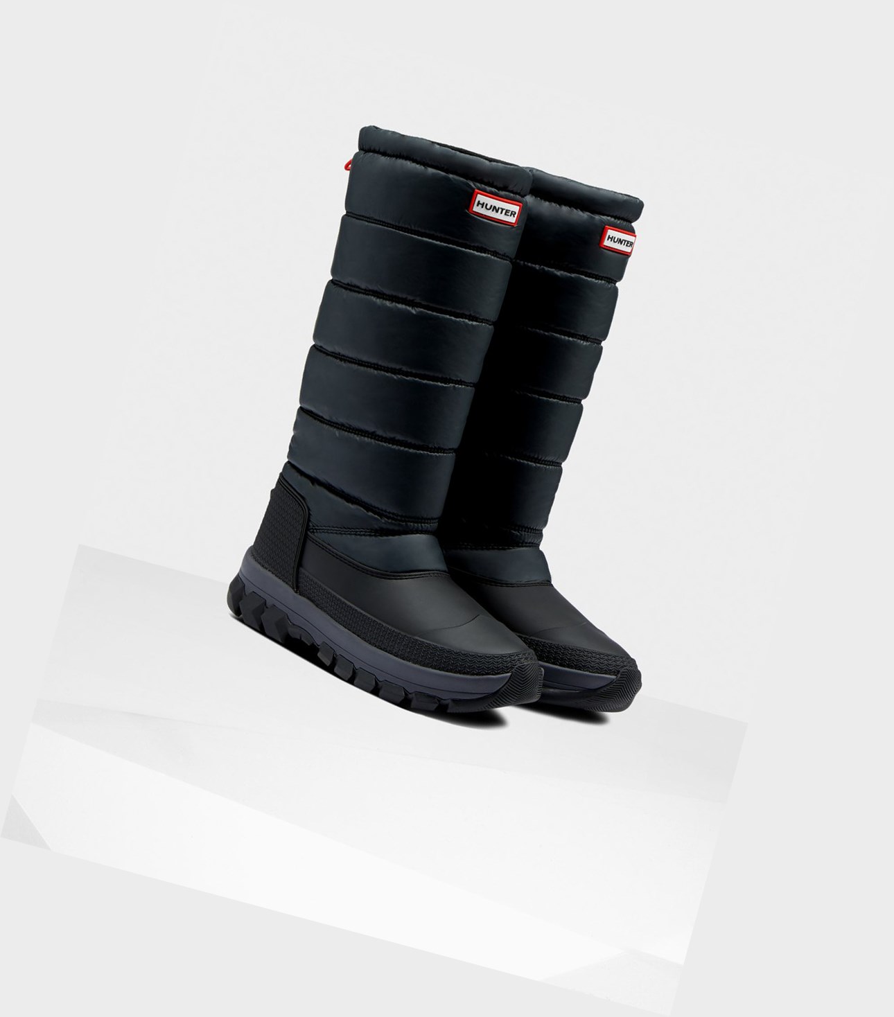Women's Hunter Original Insulated Tall Snow Boots Black | 6203971-IK