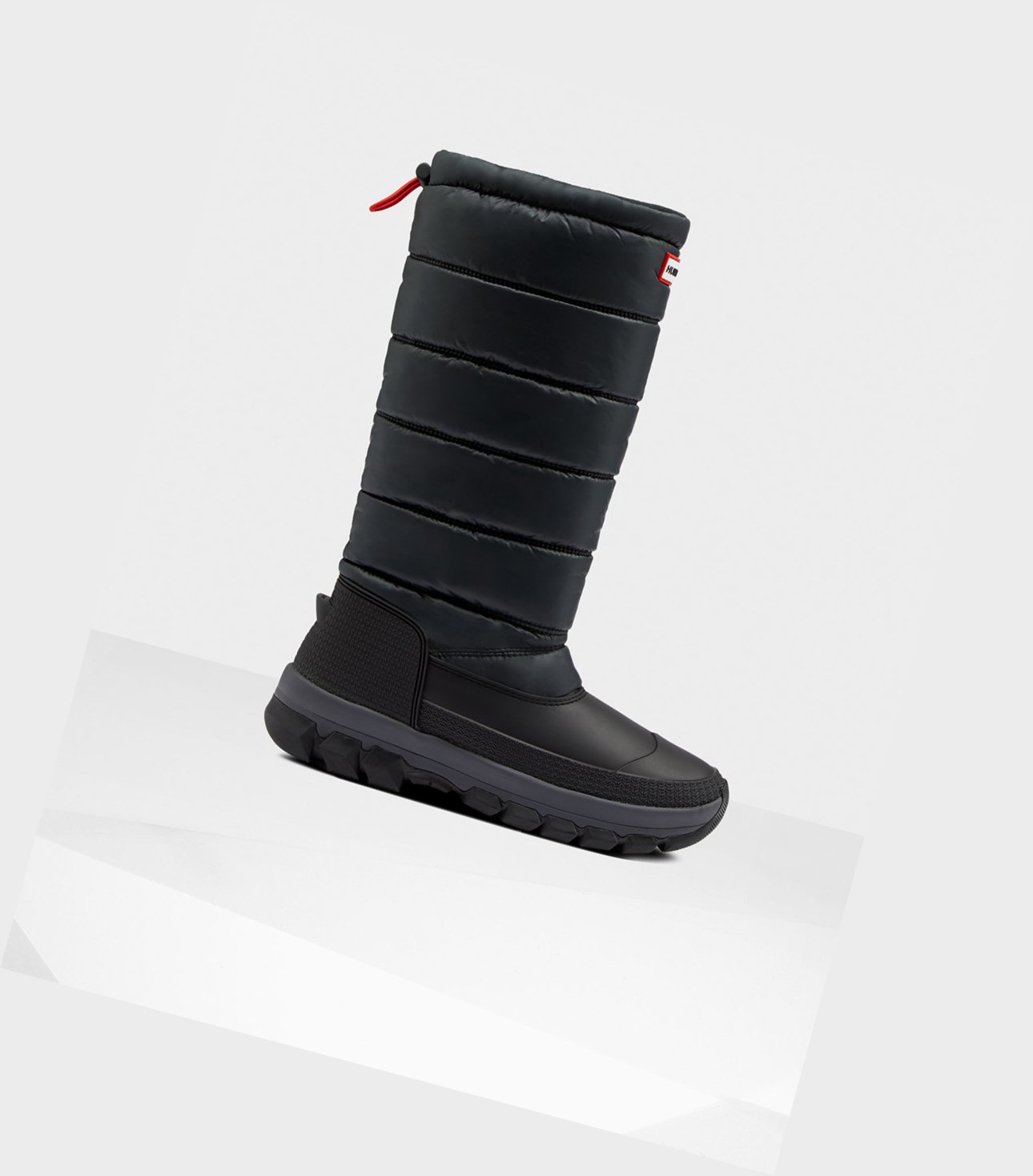 Women's Hunter Original Insulated Tall Snow Boots Black | 6203971-IK