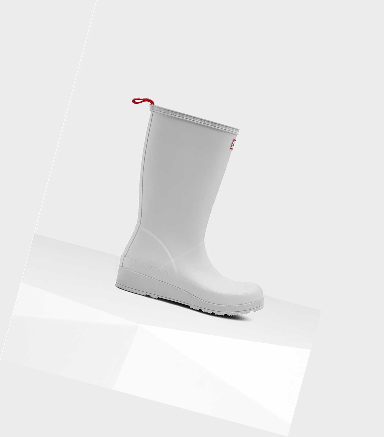 Women\'s Hunter Original Play Wellington Tall Boots Grey | 2748013-RQ