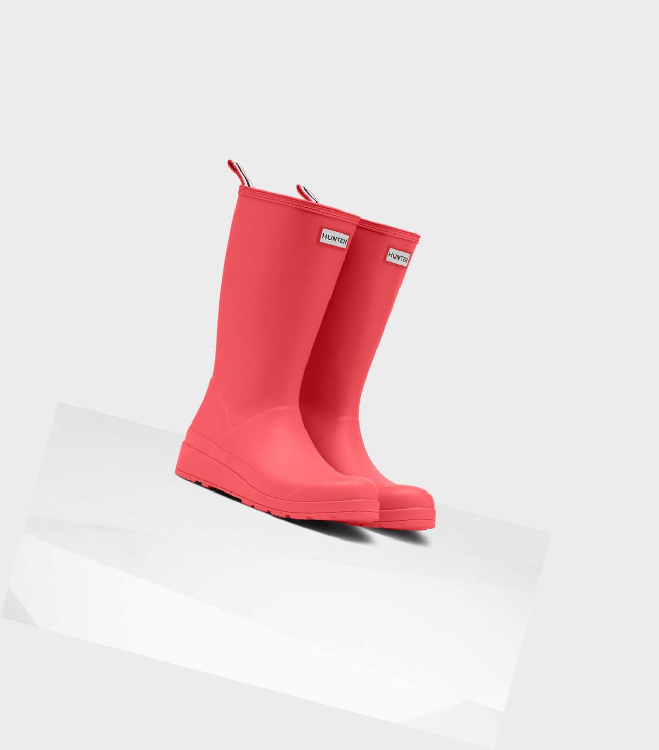 Women's Hunter Original Play Wellington Tall Boots Pink | 3791428-QL