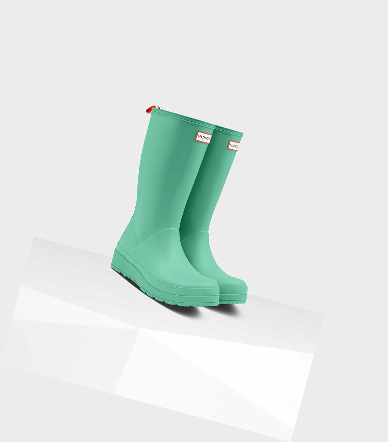 Women's Hunter Original Play Wellington Tall Boots Green | 4730586-BV