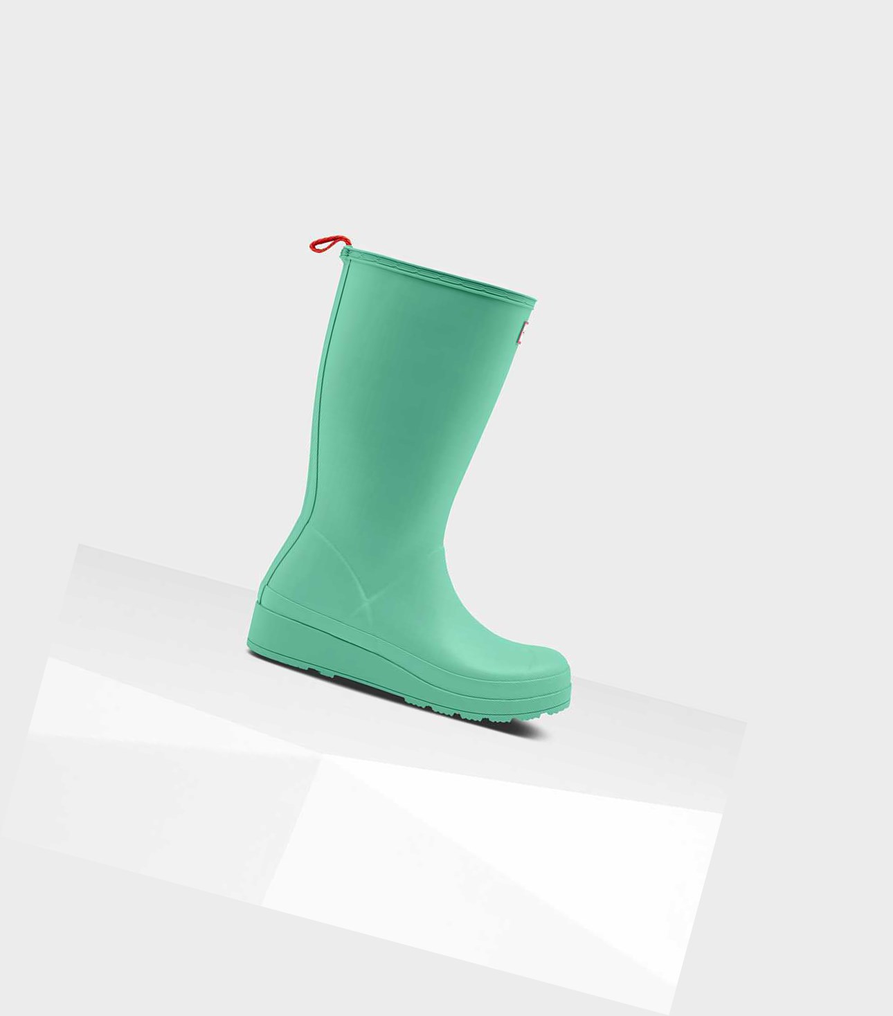 Women\'s Hunter Original Play Wellington Tall Boots Green | 4730586-BV