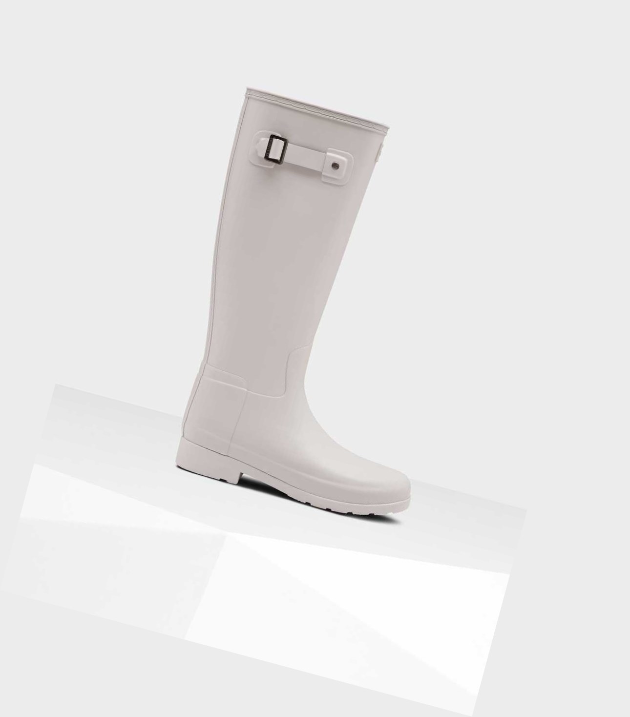 Women\'s Hunter Original Refined Wellington Tall Boots Grey | 5641209-ZY