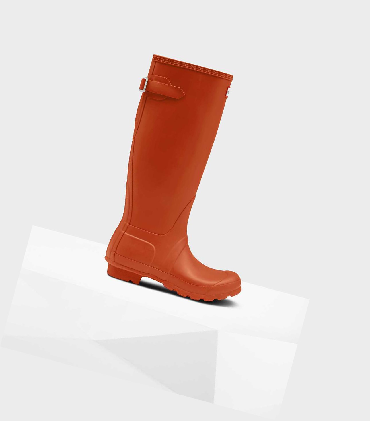 Women\'s Hunter Original Tall Back Wellington Adjustable Tall Boots Red | 5430692-CP