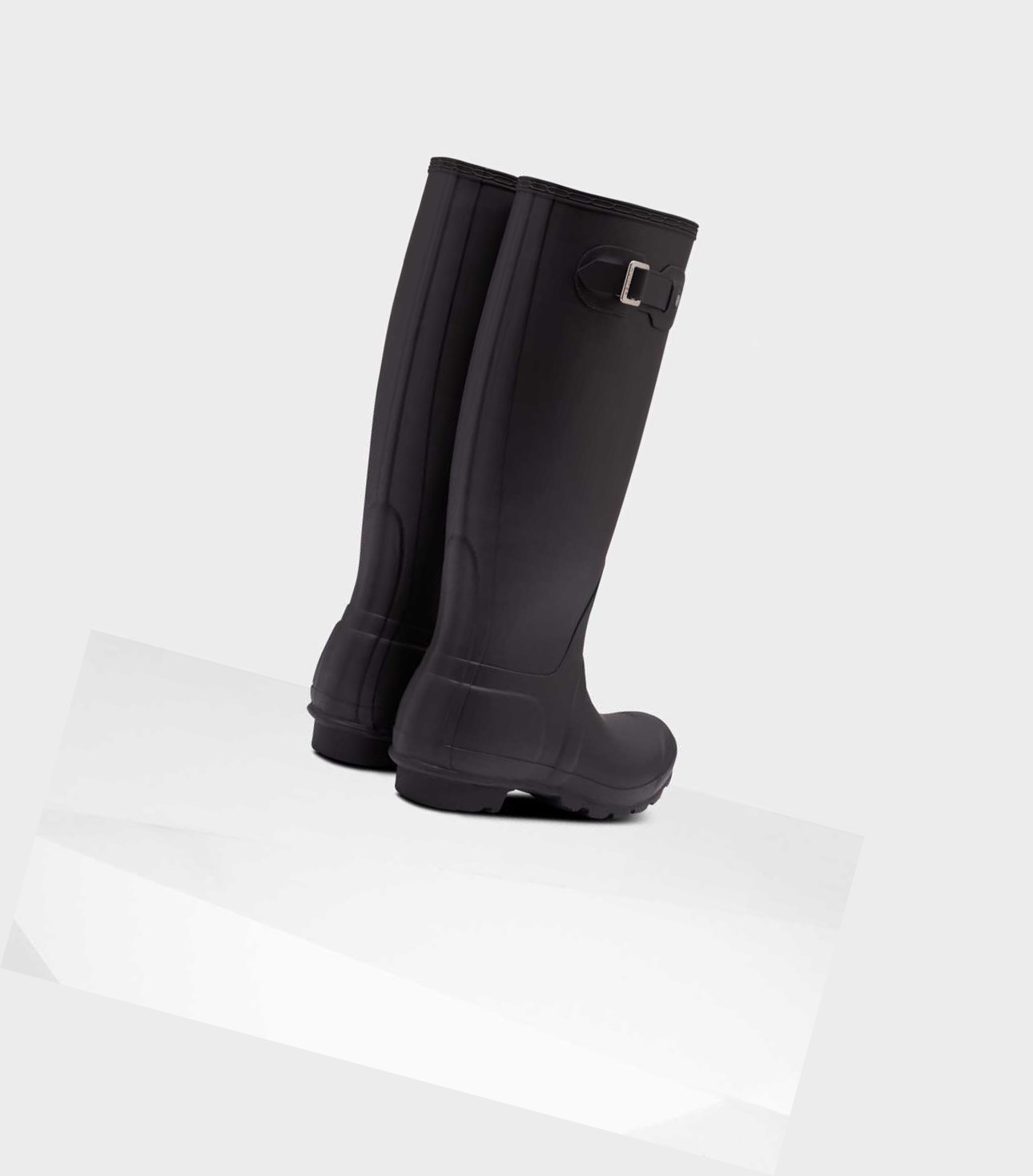 Women's Hunter Original Tall Insulated Winter Boots Black | 8312547-WY