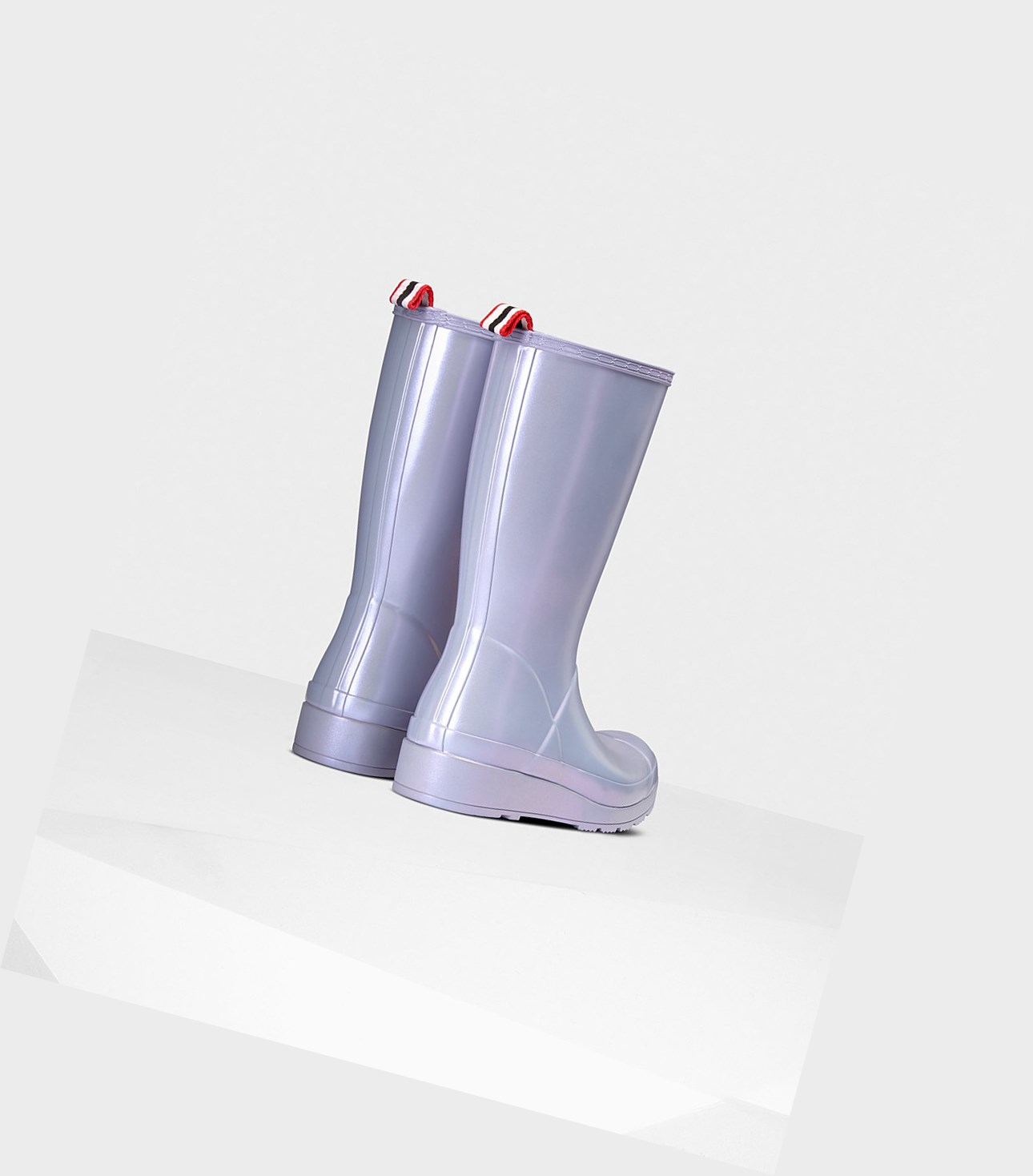 Women's Hunter Original Tall Nebula Rain Play Boots Purple | 6952841-OR