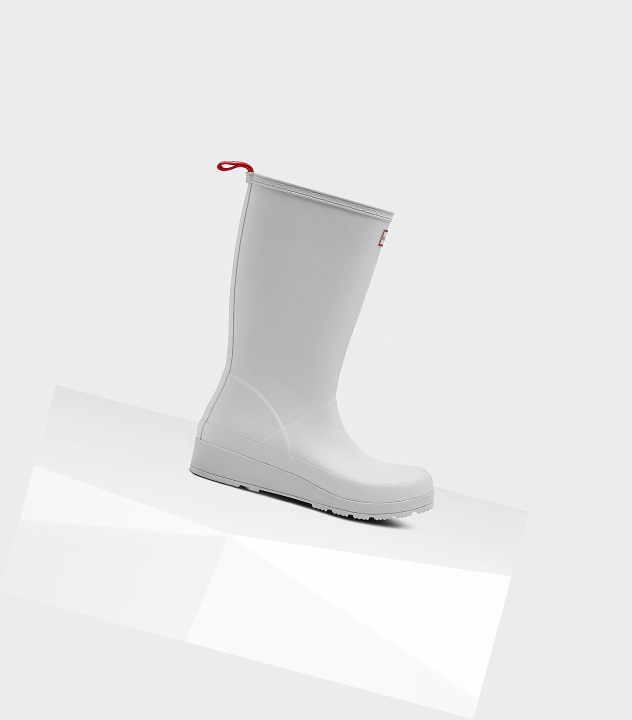 Women\'s Hunter Original Tall Rain Play Boots Grey | 9127864-UR