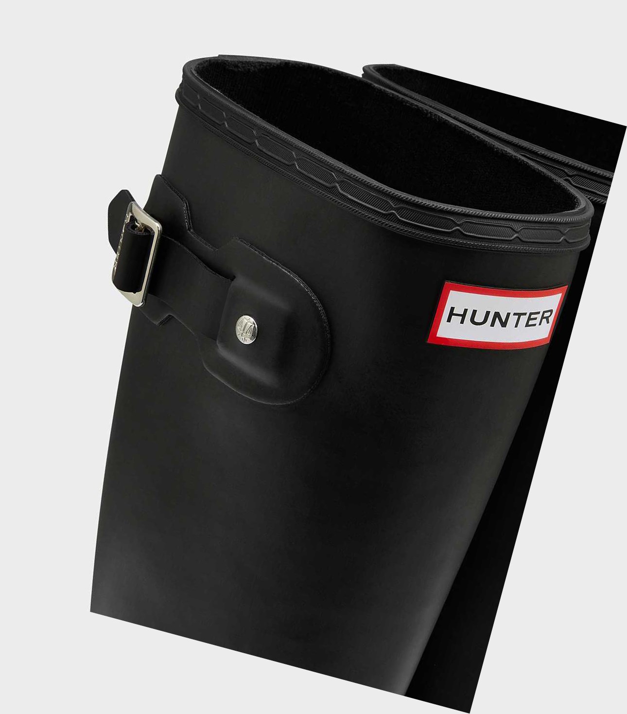 Women's Hunter Original Tour Foldable Wellington Tall Boots Black | 5180972-YL