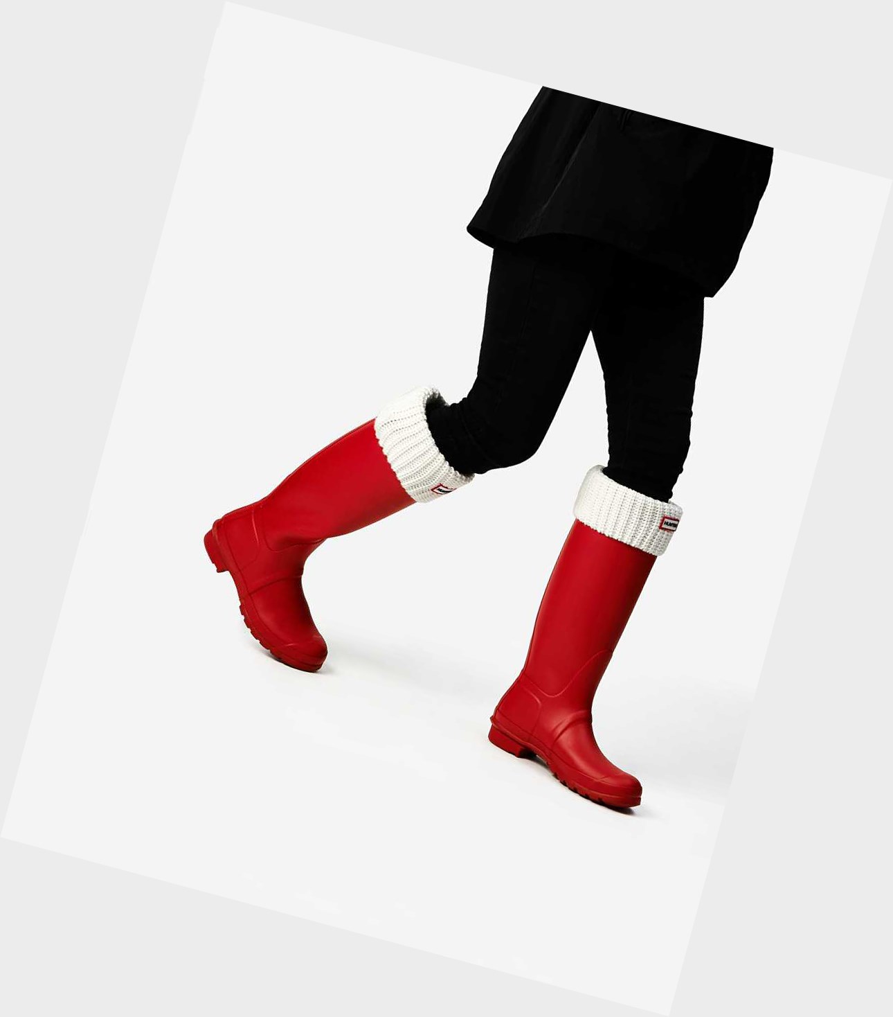 Women's Hunter Original Wellington Tall Boots Red | 1729053-IL